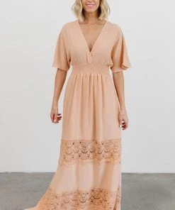 RR Vera Maxi Dress | Salmon 8 RR Vera Maxi Dress | Salmon