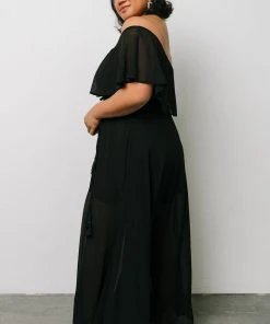 BB Custom Victoria Off Shoulder Maxi Dress | Black Dresses 17 BB Custom Victoria Off Shoulder Maxi Dress | Black Dresses