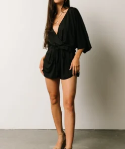 DD Vince Romper | Black 8 DD Vince Romper | Black