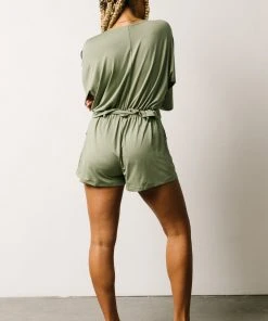 DD Boho Vince Romper | Dusty Sage 11 DD Boho Vince Romper | Dusty Sage