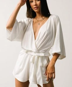DD Vince Romper | Off White Boho