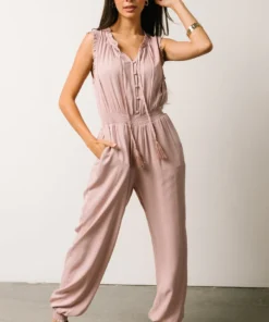 Vacation Violette Jumpsuit | Light Mauve