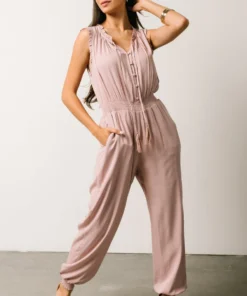 Vacation Violette Jumpsuit | Light Mauve