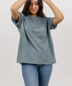 IL Voss Vintage Tee | Slate Blue