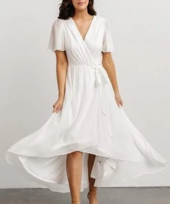 Soi Dresses Waverly Wrap Dress | Off-White