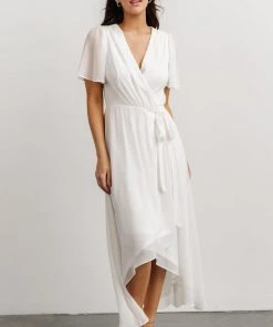 Soi Dresses Waverly Wrap Dress | Off-White