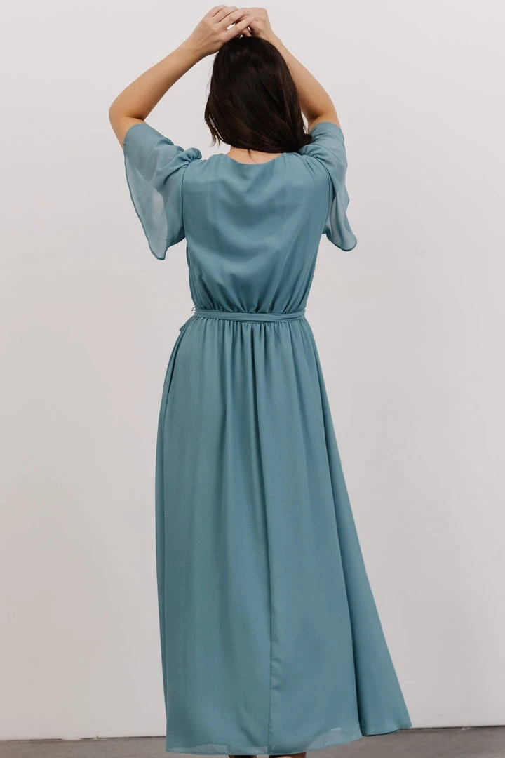 Soi Dresses Waverly Wrap Dress | Sea Glass 6 Soi Dresses Waverly Wrap Dress | Sea Glass