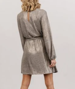DF Xyla Sparkle Mini Dress | Silver 8 DF Xyla Sparkle Mini Dress | Silver