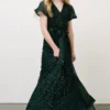 BB Custom Dresses Youth Grace Sparkle Gown | Emerald
