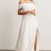 DD Zada Off Shoulder Maxi Dress | Off White Dresses