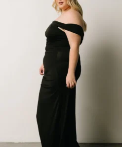 DD Zaire Off Shoulder Maxi Dress | Black Dresses 9 DD Zaire Off Shoulder Maxi Dress | Black Dresses