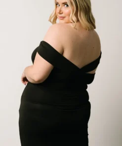 DD Zaire Off Shoulder Maxi Dress | Black Dresses 12 DD Zaire Off Shoulder Maxi Dress | Black Dresses