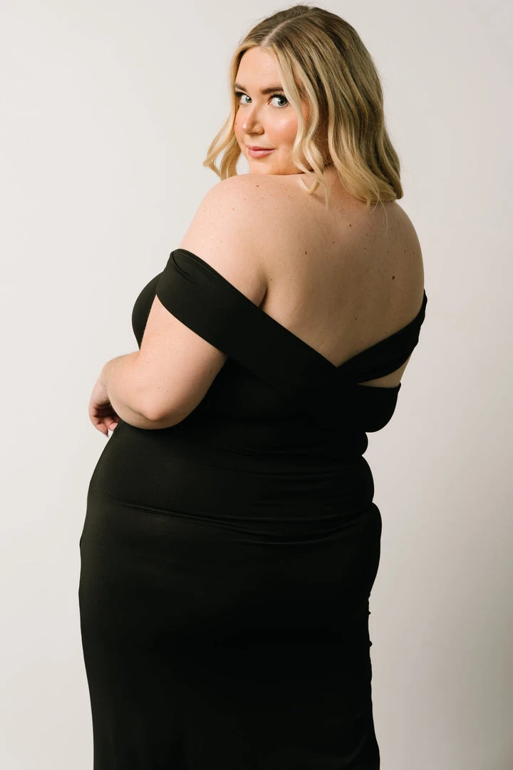 DD Zaire Off Shoulder Maxi Dress | Black Dresses DD Zaire Off Shoulder Maxi Dress | Black Dresses