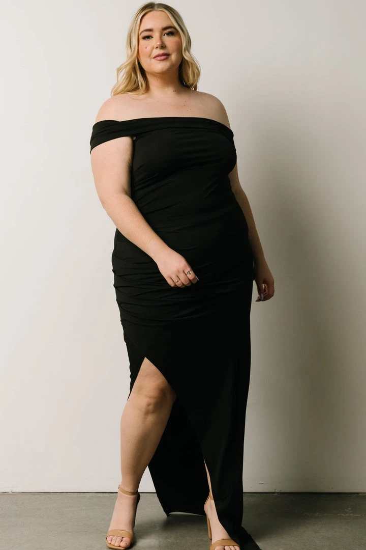 DD Zaire Off Shoulder Maxi Dress | Black Dresses DD Zaire Off Shoulder Maxi Dress | Black Dresses