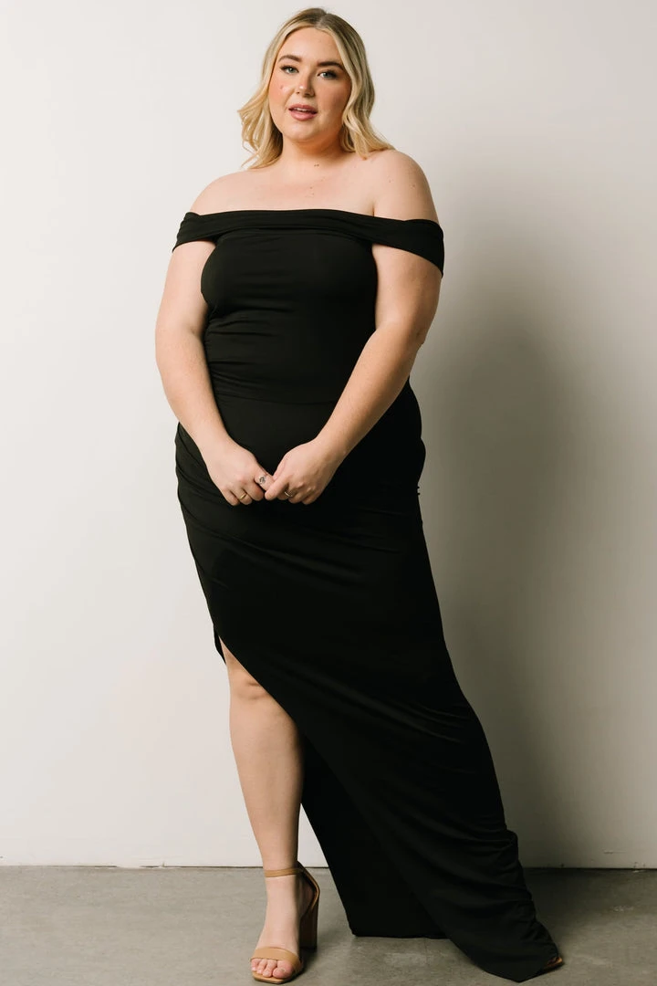 DD Zaire Off Shoulder Maxi Dress | Black Dresses DD Zaire Off Shoulder Maxi Dress | Black Dresses