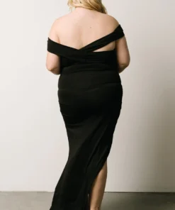 DD Zaire Off Shoulder Maxi Dress | Black Dresses 11 DD Zaire Off Shoulder Maxi Dress | Black Dresses