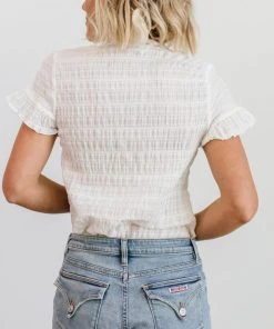 HAY Zara Lace Top | White 4 HAY Zara Lace Top | White