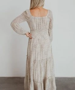 BB Custom Dresses Zoey Smocked Maxi Dress | Animal Print 16 BB Custom Dresses Zoey Smocked Maxi Dress | Animal Print